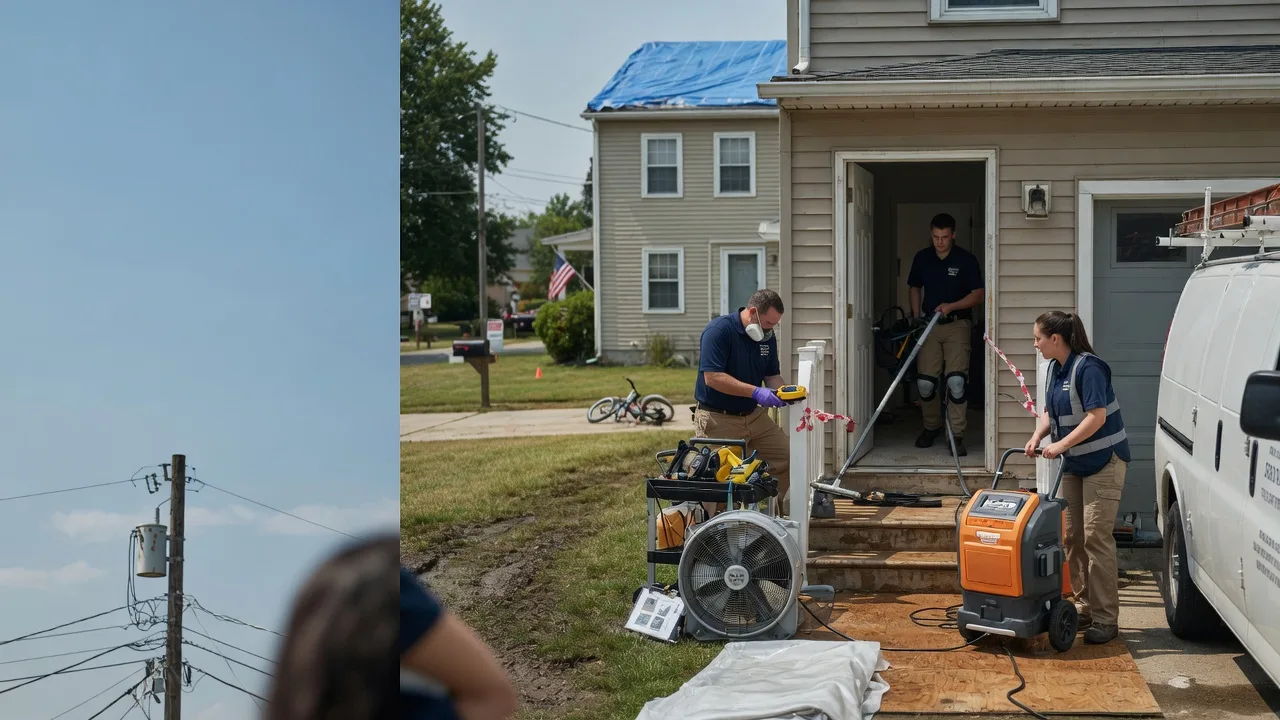 Water Damage Repair in Alvada, OH near me